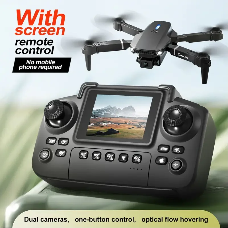 Jjrc Drone X12 - 2025 E88 Drone HD Câmera dupla,